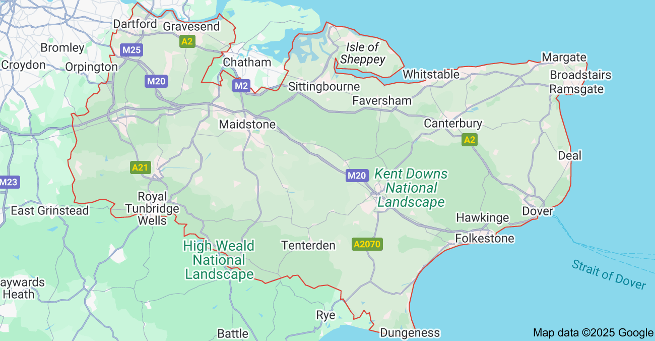 Map Of Kent